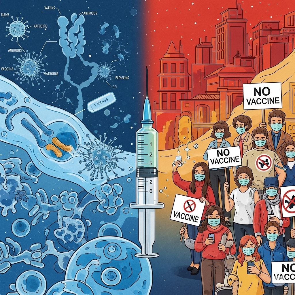 Immunological and Sociological Analysis of Vaccine Hesitancy